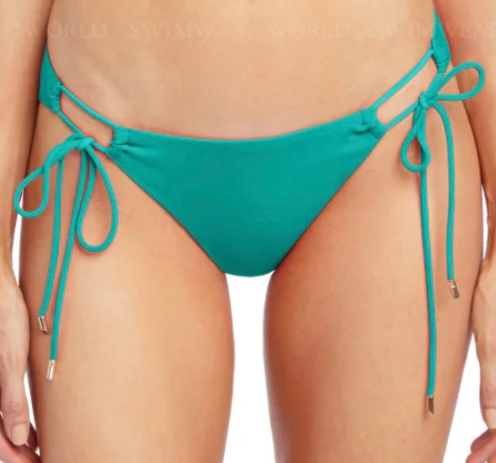 Robin Piccone Iceberg Aubrey Side Key Bikini Bottom S NWT